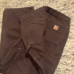 Carhartt Men's Dark Brown Cargo Pants